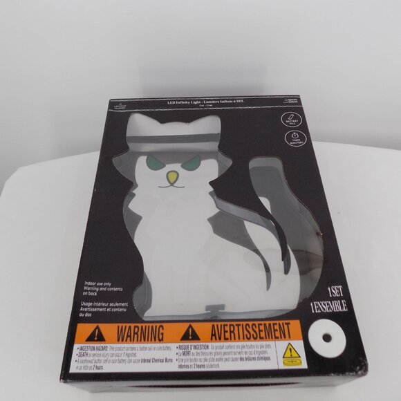 Ashland Other - Ashland LED Infinity Light Cat Shaped Halloween Decoration Indoor Battery New